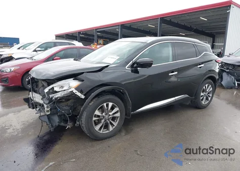 2017 Nissan Murano Sl from USA, damaged, VIN 5N1AZ2MH1HN148061
